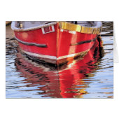 Red Boat Reflections (Front Horizontal)