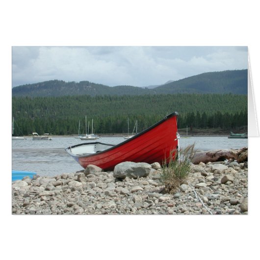 Red Boat Waiting Cards (Front Horizontal)
