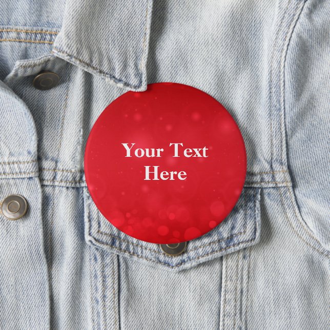 Red Bokeh Design, Template Button (In Situ)