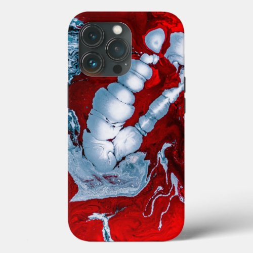 Red Bone Fragments iPhone 13 Pro Case