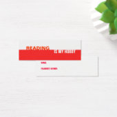 Red Bookmark (Desk)