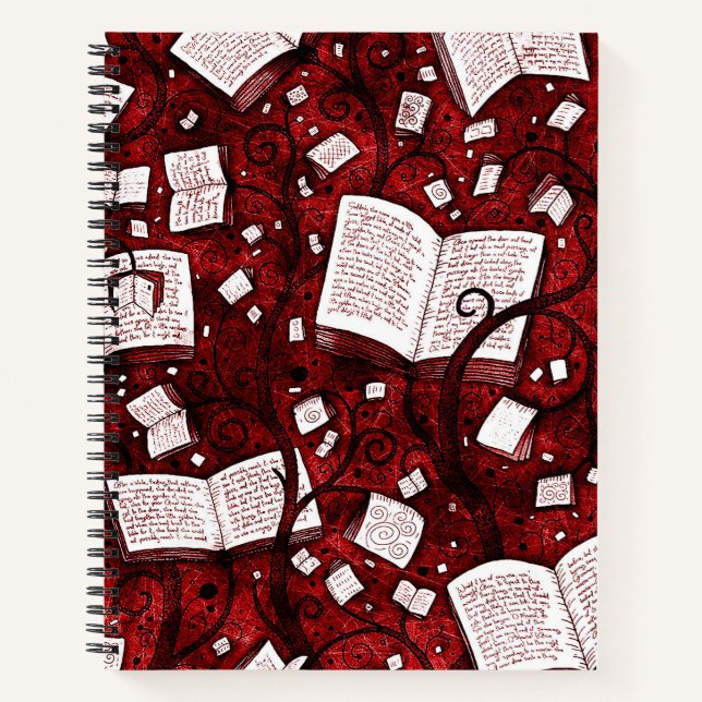 Red Books Background (Front)