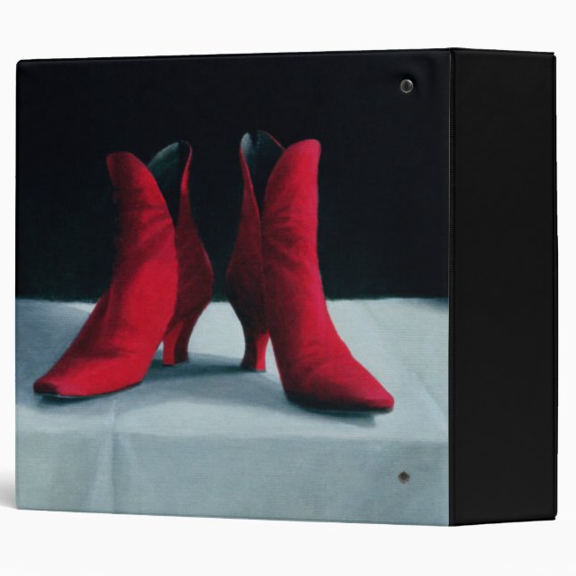 Red Boots 1995 Binder (Back/Spine)