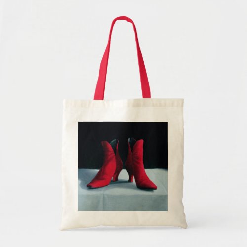 Red Boots 1995 Tote Bag