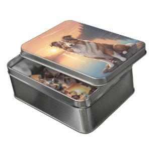 Red Border Collie Jigsaw Puzzle