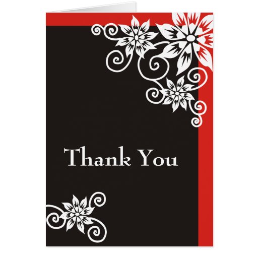 Fresh 22 Border Thank You Card