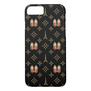 Red bottoms stilettos shoes heels lv monogram iPhone 8/7 case