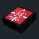 Red Bow Jewelry Box Gift<br><div class="desc">The design is from original art.</div>