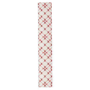 Red Bow  Long Table Runner