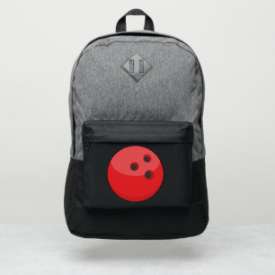 Red Bowling Ball Port Authority® Backpack