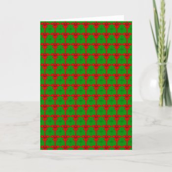 Red Bows Holiday Card