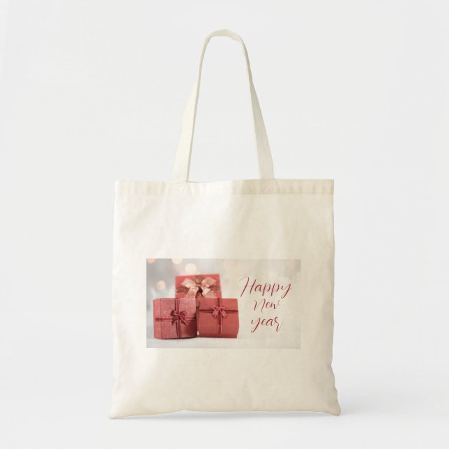  Red boxes Tote Bag (Front)