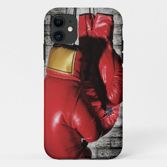 Red Boxing Gloves Case Cover (Back)