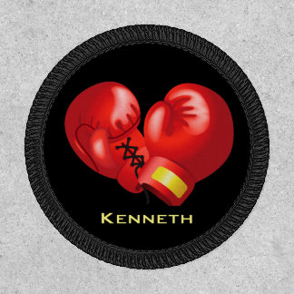 Red Boxing Gloves Patch