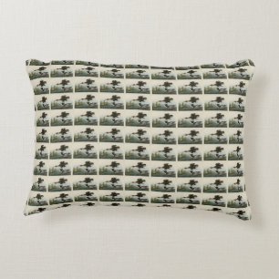 Red-breasted Merganser, Audubon's Birds of America Accent Pillow