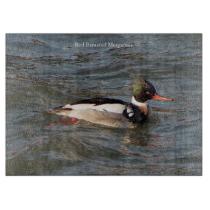 Red Breasted Merganser cutting board