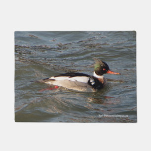 Red Breasted Merganser door mat
