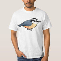 Red-breasted Nuthatch Men's Crew Value T-Shirt