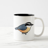 Red-breasted Nuthatch Two-Tone Mug