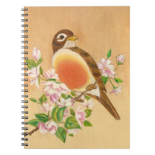 Red Breasted Robin Notebook