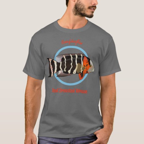Red Breasted Wrasse T_Shirt