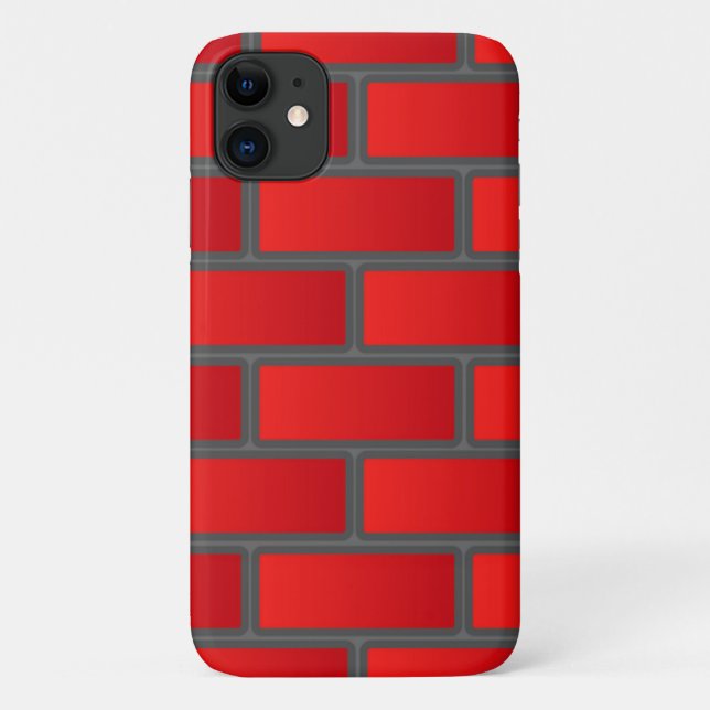 Red Brick  Case-Mate iPhone Case (Back)