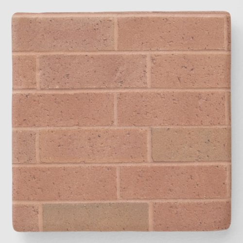 Red Brick Texture Square coaster