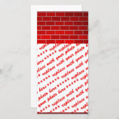 Red Brick w/Spotlight Background (Front/Back)
