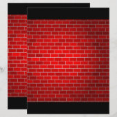 Red Brick w/Spotlight Background (Front/Back)