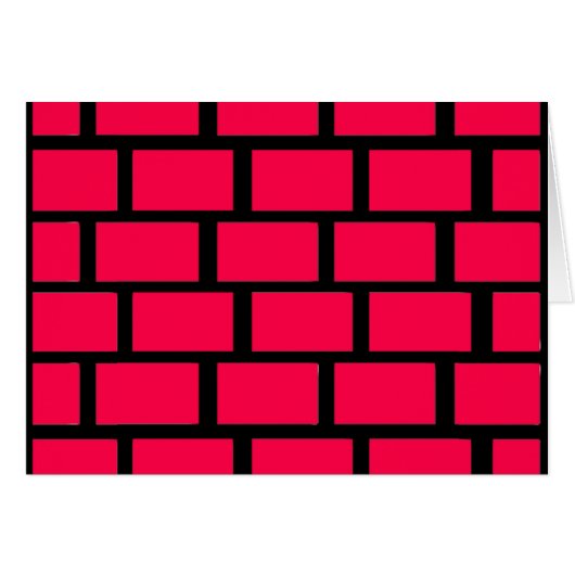RED BRICK WALL (Front Horizontal)