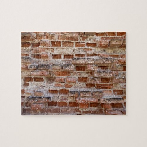 Red Brick wall background Jigsaw Puzzle