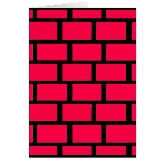 RED BRICK WALL CARDS (Front)