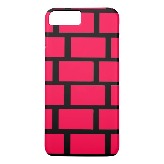 RED BRICK WALL Case-Mate iPhone CASE (Back)