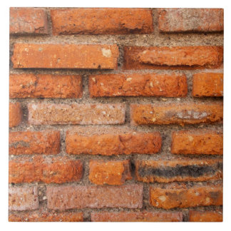 Red Brick Wall Ceramic Tile