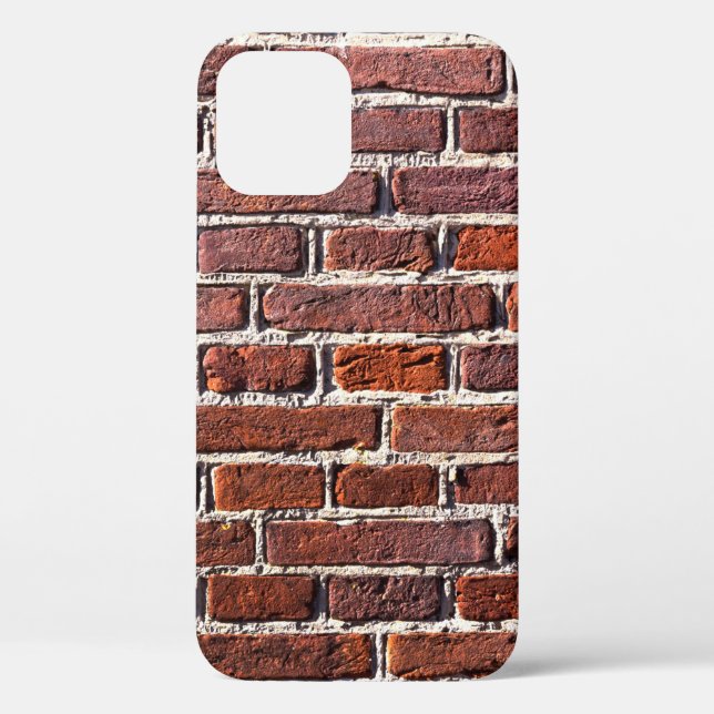 Red brick wall stone bricks masonry Case-Mate iPhone case (Back)