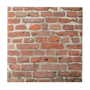 Red Brick Wall Structure Tile