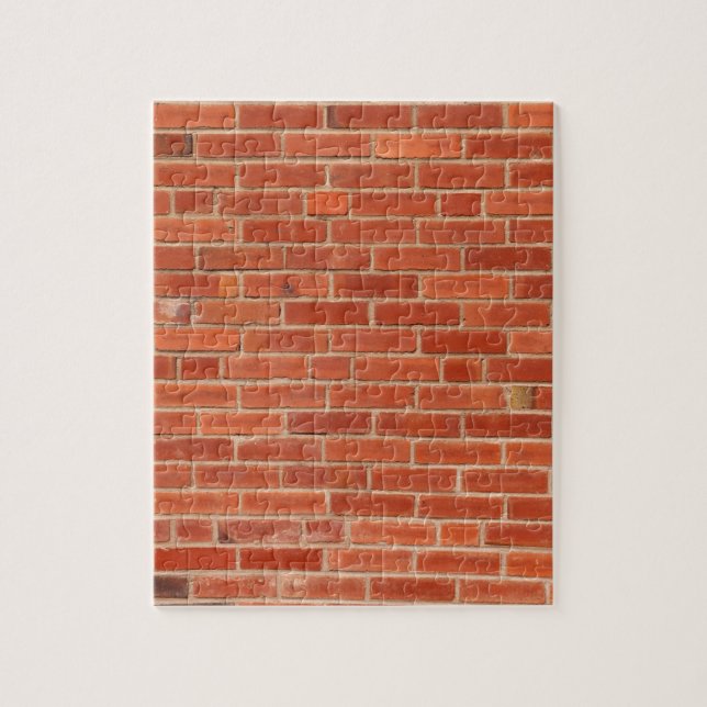 Red Brick Wall Texture Background Jigsaw Puzzle (Vertical)