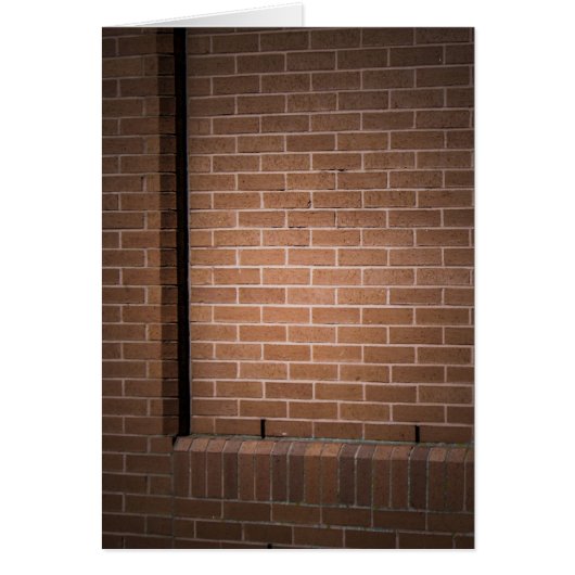 Red Brick Wall Textured Cards (Front)