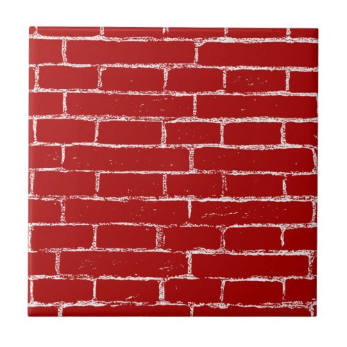 Red Brick Wall Tile