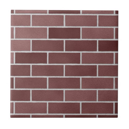 Red Brick Wall Tile