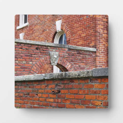 Red Brick Walls  Arches photo Plaque