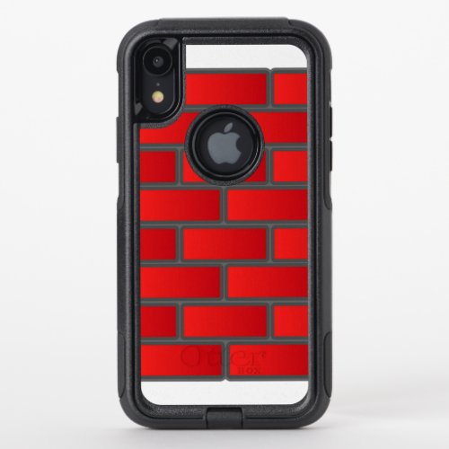 Red Brick  Zazzle_Growshop OtterBox Commuter iPhone XR Case