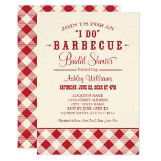 Bridal Shower Bbq Invitations Announcements Zazzle I Do Bbq Bridal Shower Invitations