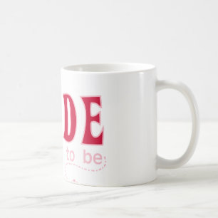 Red Bride to Be Coffee Mug