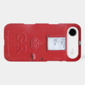 Red British Post box Case-Mate iPhone Case (Back (Horizontal))