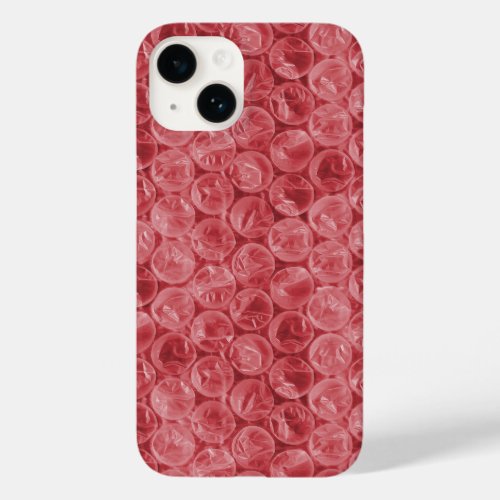 Red bubble wrap pattern Case_Mate iPhone 14 case