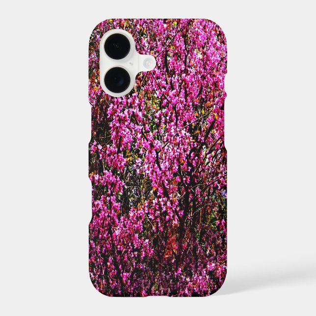 Red bud flowers...... iphone case (Back)