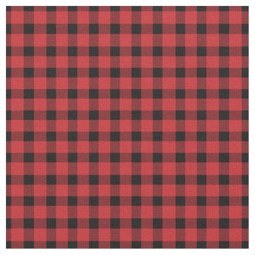 Red Buffalo Country Lumberjack Plaid Fabric
