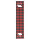 Red Buffalo Plaid & Bear | Personal Name Gift
