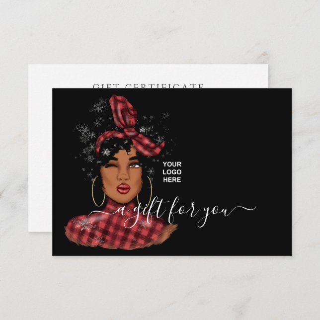 Red Buffalo Plaid Christmas (Front/Back)